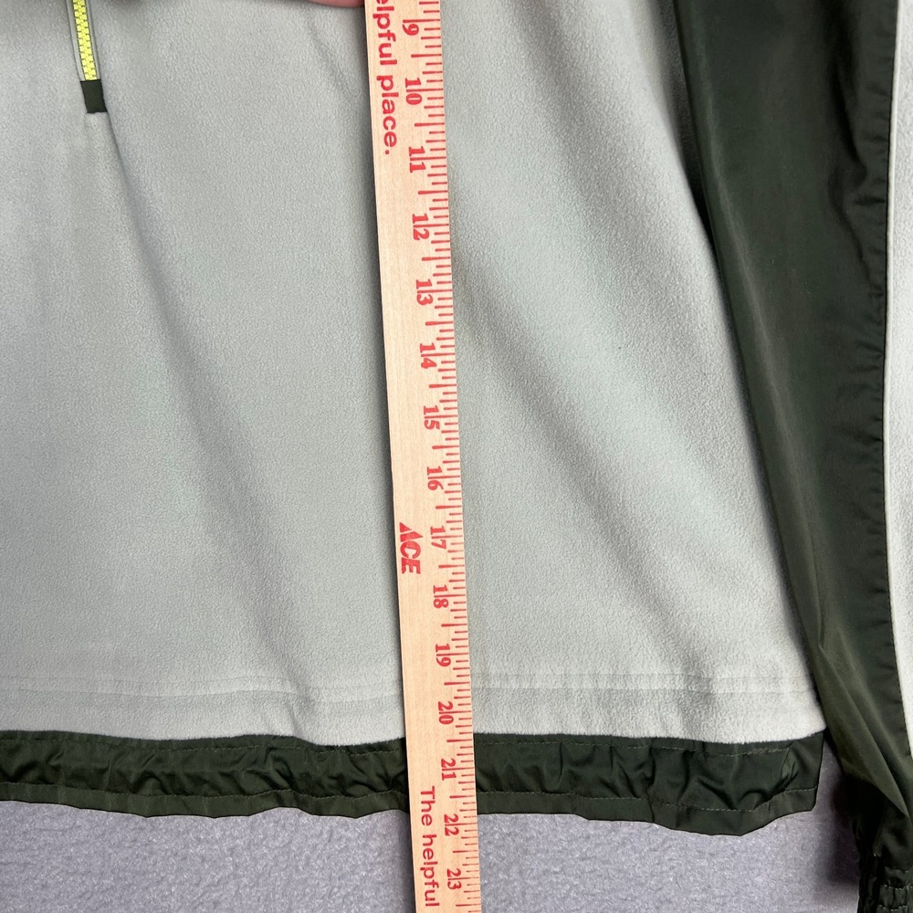 Athleta Zion Micro Fleece Pullover 1/2 Zip Womans XS Light Green Hiking Outdoors - Picture 7 of 9